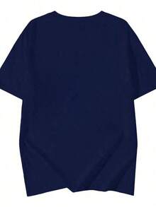 Women T-Shirts - 藏蓝色 - 查看 3