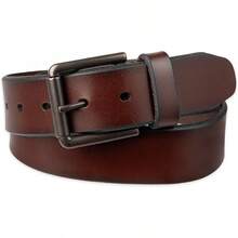 Cinturón Piel Hombre 1 1/2 pulgadas - Marrón - Ver 5