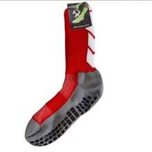 Kit 5 Pairs High Quality Non-Slip Cotton Soccer Socks High Top - Preto Branco Azul Vermelho Verde - View 2
