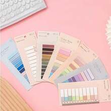 2000 قطعة من الملاحظات اللاصقة، شرائط لاصقة ، ملاحظات لاصقة شفافة باللون الباستيل، علامات مؤشر لاصقة ملونة للكتب والملاحظات والمدرسة والمكتب، لوازم مدرسية، العودة للمدرسة