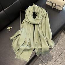 2025 Malasia Última Moda de Tudung Bawal Estampado Bohemia Hijab Pañuelo Envolturas Premium Voile Suave Pañuelo Musulmán Protección Solar - Negro - Ver 8