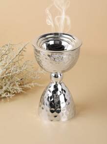 1 pieza/set Un quemador de incienso de hierro forjado simple y elegante. Con tapa, quemador de aromaterapia, decoraciones, quemador de incienso, quemador de incienso, perfume para el hogar, decoración del hogar. Es adecuado para la decoración del hogar, dormitorios, salas de estar (como centros de mesa), oficinas, lugares de yoga y fiestas para crear una atmósfera elegante. También se puede usar para la decoración de templos.