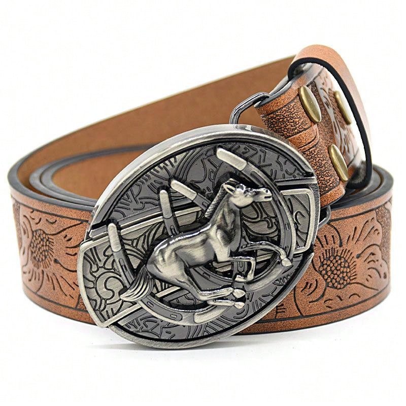 Men's Leather Belt Outdoor Multifunctional Belt With Knife Suitable For Men's Gift - MaerCA - View 1