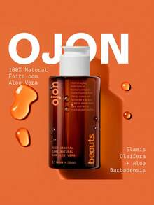 Óleo de Ojon - Crescimento Capilar, Reparador de Pontas, Umectacao Capilar e Fortalecimento dos Fios – Natural com Aloe Vera - Com Tampa Gotejadora, 140ml, Beauts - Ojon - Visão 3