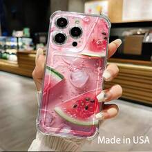 Funda para móvil con ranura para tarjetas. Compatible con phone 16, 15, 14, 13, 12 y 11. Permite guardar tarjetas y fotos. Diseño elegante y sencillo, transparente, esquinas reforzadas, anticaídas, con orificios para tarjetas. - Colores mixtos 1 - Ver 4