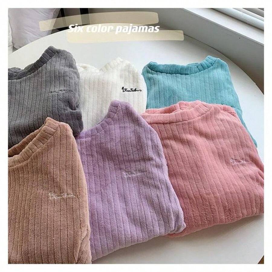 Sets de Pijamas de Mujer Suave y Comodo Unitalla - Multicolor - Ver 1