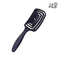 5 Stück/3 Stück/2 Stück/1 Stück Damen Kamm mit Cut Out Kristall, flauschiger hoher Kamm, mit glänzender Dekoration, transparente Haarbürste, Nylonborsten, ABS-Kunststoffgriff, kreisförmiges Hohldesign, Körperpflegeprodukt, Haarstylingmassagegerät für langes Haar, geeignet für feuchtes und trockenes Haar, normaler Haartyp