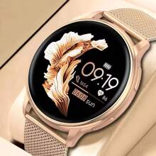 Little Meatballs G35, Smartwatch, Fitness Tracker, Designed For Women, IP67 Smartwatch With Pulse Meter, 100+ Exercise Modes, Oxygen Saturation, Menstrual Record, Sleep And Calorie Monitoring, 1.39-Inch Touchscreen Fully Intelligent Watch For Android IOS