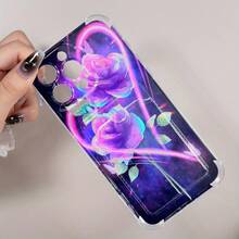 Funda para teléfono 1 pieza, diseño de patrón de acuarela, tarjetero impreso, funda para teléfono 14 Pro 11 15 16 Plus 12 13 TPU suave - Colores mixtos 1 - Ver 5