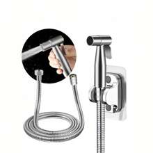 Bidet Sprayer For Toilet-Handheld Sprayer With 1.5meters Hose, Perfect For Feminine Hygiene, Baby Diaper Cloth Washer & Reduce Toilet Paper Waste,Pet Bathing, Backyard Watering