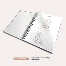 iscool Daily Agenda Plus 2025 Hard Cover Marble - Nước xanh - Xem 4