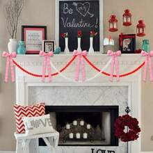 12 pezzi/set Decorazioni fiocchi floccati per albero di Natale, nastri floccati, ornamenti, decorazioni natalizie, fiocchi per ghirlanda natalizia, regali, decorazioni per albero di Natale e casa, decorazioni per la stanza, decorazioni invernali