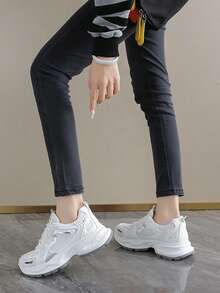 Women's Chunky Sneakers, 2025 New Arrival, Autumn Thick Sole Casual Comfortable Breathable Sports Shoes