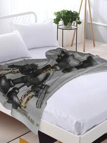 Kawss Kawaii Kaw Animation Theme Flannel Blanket - ,Print Blanket Living Room, Sofa And Travel - Gorgeous Mixed Color Gifts For Friends And Family, Double-Layer Blanket Comfortable Bedroom Decoration