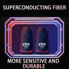 New Breathable Anti-Sweat Gaming Finger Sleeves, Smooth Sliding, Lightweight & Comfortable, Enhance Gameplay Experience