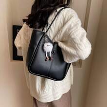 Women Tote Bags - 棕色 - 查看 7