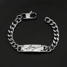 Kpop Group Leader Design Bracelet, Chain Logo Letter Bracelet, Exclusive For Fans - Multicolor - View 11