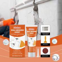 1 Set Of Wall Repair Paste, Nail Hole Repair Peeling, Cracking, Nail Hole, Wall Hole Wall Repair Paste, White Household Putty Paste, Mildew-Proof And Odorless Wall Repair Paste