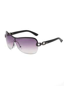 Neue Vintage Y2g große Rahmen umwickelte Futurismus Dekoration Mode Brillen für Frauen Männer Festival Party personalisierte Punk Hip Hop Street Style Modebrillen Frauen Preppy Stil für den Schulanfang Wickelform