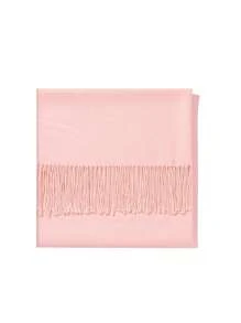 1pc Girl Long Scarf Solid Color Cashmere Neck Warmer Scarf For Evening Cover Up Dress Bathing Shawl Gifts Accessories Unisex Shawl And Wraps