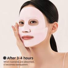 Xioimy 1 件/4 件/8 件/10 件/20 件胶原蛋白和生物素面膜套装，不含酒精，低致敏性，强效保湿，平滑，紧致，亮白，适合所有肤质 - 粉色 - 查看 2