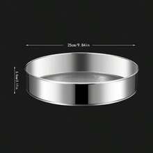 Stainless Steel 40/60 Mesh Flour Sifter - Rust-Resistant Ultra-Fine Sieve For Baking Powder, Sugar, And Vanilla | Overlock Kitchen Sifter, Round Stainless Steel Flour Sifter, 15cm And 20cm Stainless Steel Icing Sugar Strainer, Professional Fine Mesh Kitchen Flour Sifter - Silver - View 8