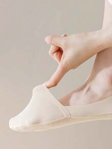 女士隐形袜，清凉透气，商务风尼龙材质，适合夏季搭配高跟鞋，圣诞礼物 - 常規款 - 查看 6