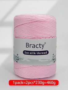 2 Pcs High-Quality Chunky Hollow Yarn - Soft, Durable And Breathable, Suitable For DIY Crochet, Knitting And Sewing Projects - Multifunction Craft Yarn In Various Colors, Total Weight 16.23oz (460g) - Multicolor - View 14