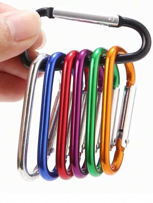 Aluminum Key Ring Wholesale Carabiner Keychain Hook And Dog Leash Loop Carabiner