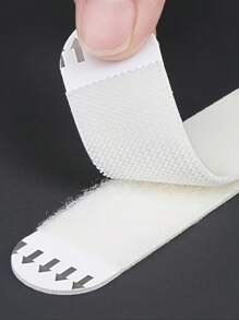 72pcs Of Heavy-Duty Polyamide Picture Hanging Strips - Non-Destructive Adhesive Hanging Rings, Suitable For Drywall, Perfect For Photos And Christmas Decorations, Ideal For The Holiday Season. No-Drill Picture Hanging Strips - Double-Sided Removable Wall Hooks, Suitable For Frames And Artwork, Water-Resistant Adhesive Installation Labels.