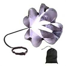 1pc Adjustable Waist Football Training Resistance Parachute, Strength & Speed Training Weighted Chute
