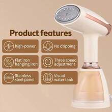 OBOVAY High Power Handheld Garment Steamer, Portable Fabric Steamer, 30 Sec Rapid Heating For Wrinkle Release - UK Plug(220-240V) - View 11