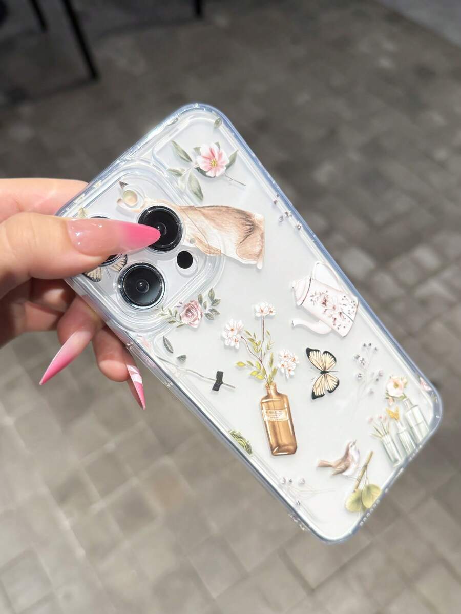 1 件简约设计时尚手机壳适用于 iPhone11、12/12pro、13/13pro、13promax、14/14pro、14promax、15/15pro、15promax、16/16pro、16promax 系列和 Galaxy 系列，可自己使用或赠送给朋友或男朋友作为礼物