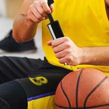 Portable Mini Air Pump For Inflatable Pool Float, Basketball, Volleyball, Football (Black) - Black - View 4