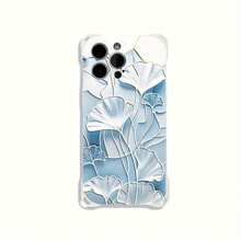 Funda para teléfono 1 pieza Una elegante correa para el hombro tipo bandolera, patrón Correa para el hombro tipo bandolera Correa de mano anticaída de cuatro esquinas Funda protectora para teléfono móvil Puede colgarse hacia atrás Funda para teléfono móvil suave adecuada para la serie 12 13 14 15 16 Pro Pro Plus - - Colores mixtos 1 - Ver 2