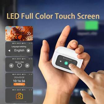 A9 PRO ANC/ENC 防噪真无线耳塞，长续航充电盒，带数字显示和触摸控制，入耳式检测，适用于运动、办公、安卓和苹果设备