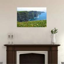 Ireland Cliffs Of Moher Landscape Wall Painting Gift Bedroom Print Home Decor Canvas Painting Poster - Multicolor - View 6