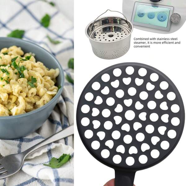 2 UNIDADES Máquina de Fazer Spaetzle, Distribuidor de Massa com Orifícios em Forma de Coração para Thermomix TM5 TM6 Acessório, Distribuidor de Massa, Funil de Massa, Peneira de Massa