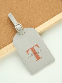 1 thẻ hành lý in tên và chữ cái đầu tùy chỉnh cho vali, thẻ hành lý in tên cá nhân hóa nhiều màu sắc kèm thẻ tên riêng tư, thẻ da giả cao cấp, thẻ hành lý du lịch, thẻ ba lô, thẻ quà tặng, phụ kiện du lịch thủ công, quà tặng du lịch sang trọng, quà sinh nhật, quà tặng phù dâu, quà tặng bạn bè, quà năm mới lộng lẫy. - Nhiều màu - Xem 13