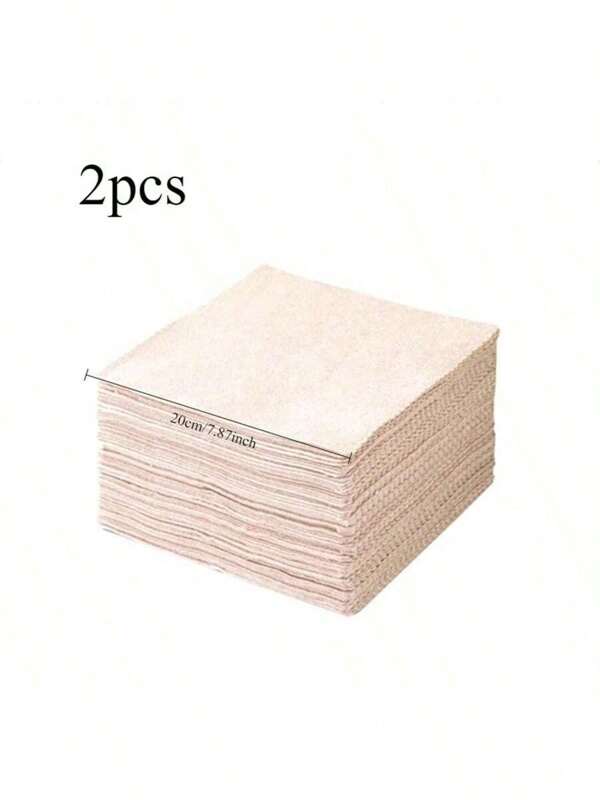 Thickened Loofah Rag Absorbent Kitchen Cotton Dish Towel Easy To Clean Loofah Dish Cloth Non-Stick Oil Cleaning Cloth