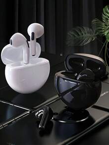 Pro 6 TWS kabellose Kopfhörer mit Mikrofon Bluetooth Ohrhörer Sport Ohrstöpsel Laufen Pro6 Headset