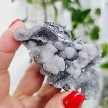 Cluster de Cristal de Minério de Zinco Cintilante Natural - Decoração Elegante para Casa e Escritório, Coleção de Rochas Única, Fabricação de Joias, Presentes Ideais para o Dia dos Namorados, Dia das Mães e Ano Novo
