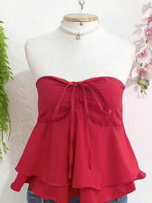 Breezaya Women's Basic Plain Fabric Tank Top