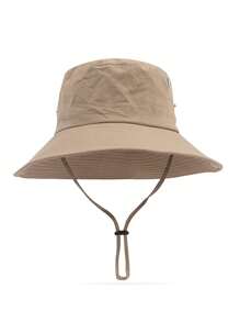 1pc Outdoor Waterproof Foldable Bucket Hat, Suitable For Women & Men, Summer Sun Protection Bucket Hat