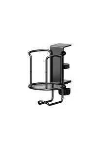 Office Side-Mounted Fixed Cup Holder, Non-Slip Mug Tray, Desktop Space Saving Folding Rack Bathroom Bathroom Accessories Bathroom Tools