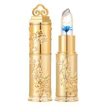 NKTWEAFVDERETAILLLC Color Changing Lipstick Set, Transferproof Color Changing Lipsticks,Jelly Flower Tinted Lip Balm,PH Lip Balm,Glossy And Long-Lasting,Exquisite Appearance, Makeup Gift For Women (Red Flower) - Blue - View 1