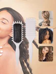 2025 新款卷发梳-卷发梳 定型卷发梳，适用于卷发，卷发梳，湿发，塑造和定型女士卷发