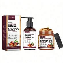 1 件 Batana 油洗发水和发膜套装 - 防毛躁洗发水和护发素套装 - 令头发柔软有光泽，非常适合干性头发！ - 棕色 - 查看 11