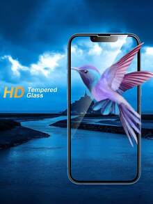 6pcs Tempered Glass Screen Protector Compatible With IPhone 17, 17 Pro, 17 Pro Max, 17 Air, 16, 16 Plus, 16 Pro, 16 Pro Max, 15, 14, 13, 12, 11 Pro Max, X, XS, XR, Mini, 7, 8, 14 Plus, Also Suitable For IPhone 14, 15 Pro Max. Glass Material, Suitable As A Birthday Gift, Or A Phone Screen Protector For Family And Friends, Mobile Phone Accessories.