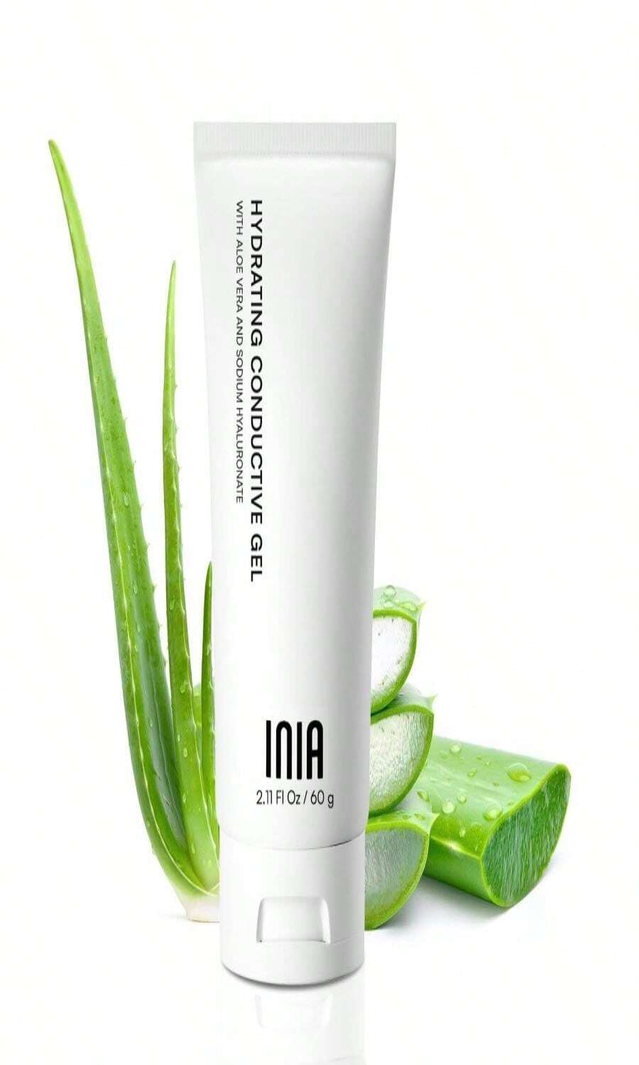 INIA Micro-Current Conductive Gel For Facial And Body Skin Care ...